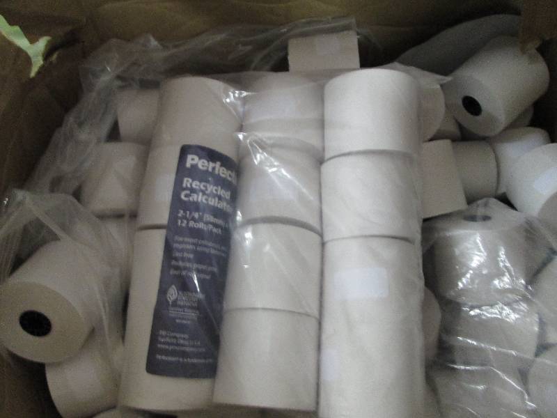 Large Lot of Calculator Paper...