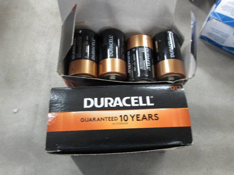 2 Boxes-  D Standard Battery, Durac...