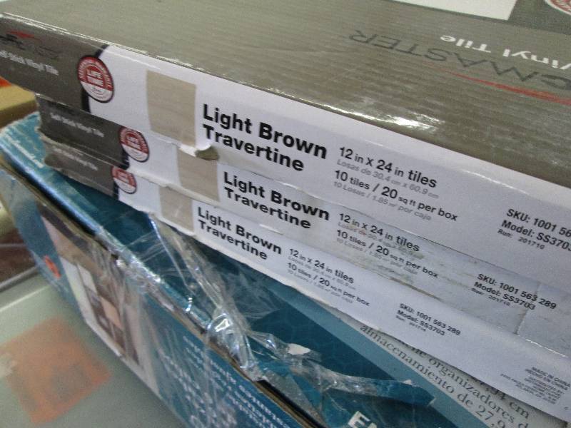 3 Cases TrafficMaster Light Brown 1...