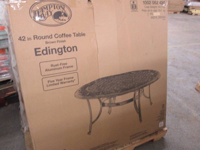 Hampton Bay Edington 42 in. Round P...