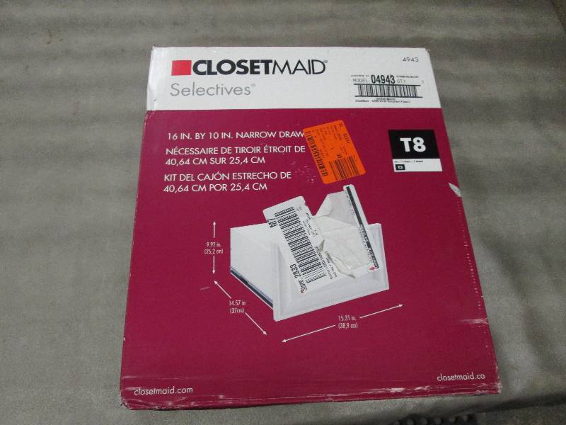 ClosetMaid 16 in. x 10 in. White De...