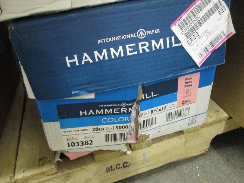 Hammermill 20 lb Pink 8.5x11 Copy P...