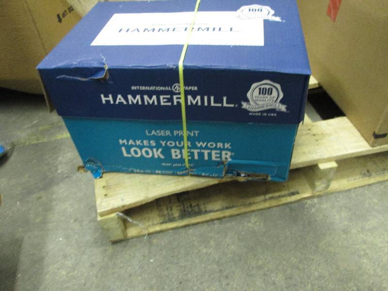 Case of Hammermill 24lb 8.5x11 Lase...