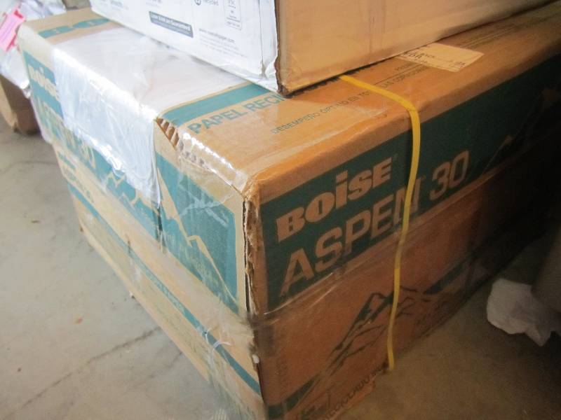 lot 13 image: Case of 5000 Sheets of 8.5 x 14 P...