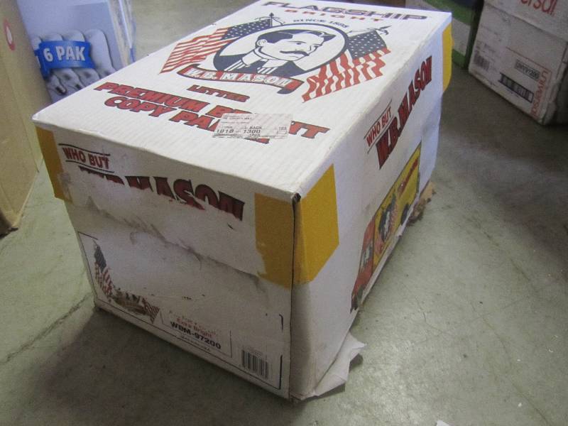 lot 19 image: Case of 5000 Sheets of 8.5 x 11 P...