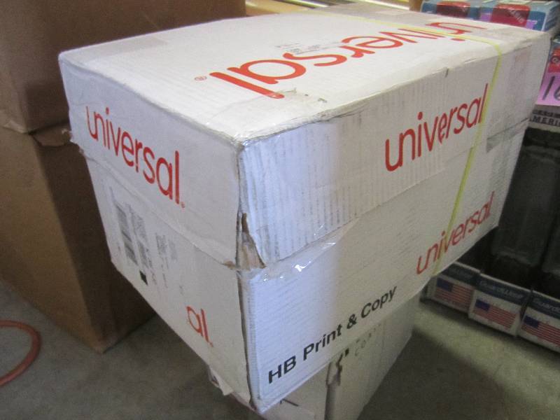 lot 26 image: Case of 5000 Sheets of 8.5 x 11 P...