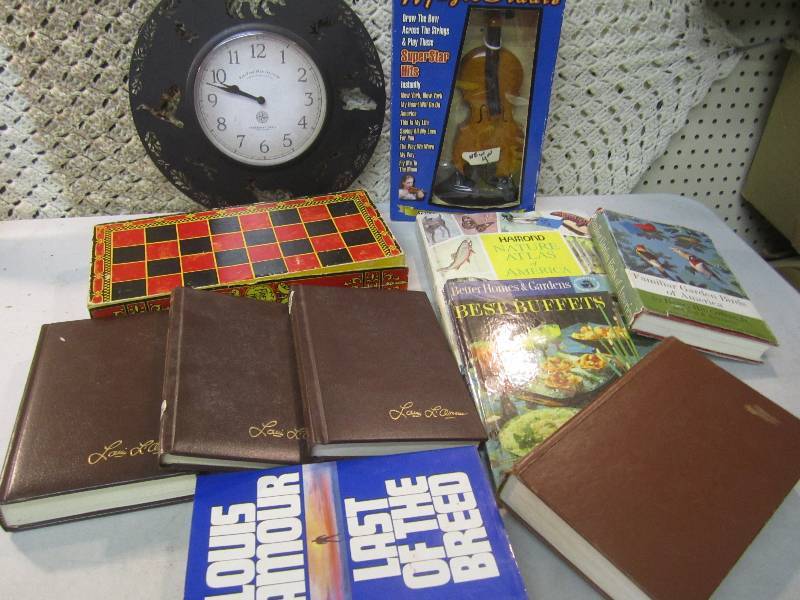 lot 70 image: Lot of Misc Clock Magic Fiddle Book...