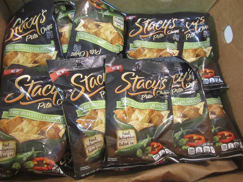 lot 104 image: Mixed Box Full of Bags Pretzels Var...