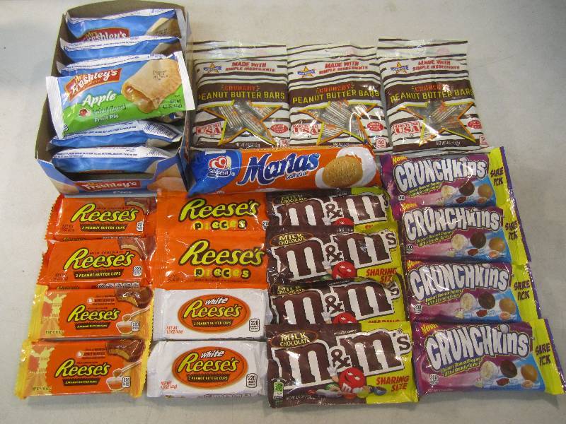 lot 114 image: Mixed Lot of Various Candy and Snac...