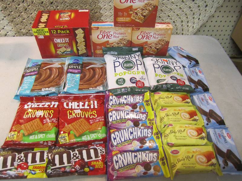 lot 116 image: Mixed Lot of Various Snacks and Can...