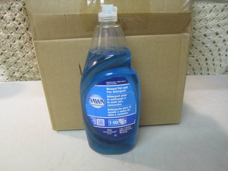 lot 123 image: 6 Bottles of Dawn Manual Pot and Pa...