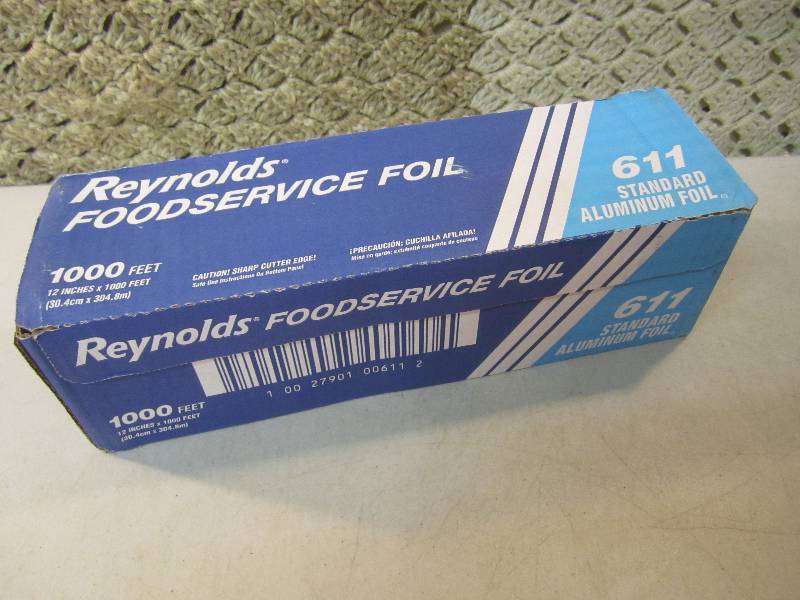 lot 132 image: Box of 12 x 1000 feet of Reynolds ...