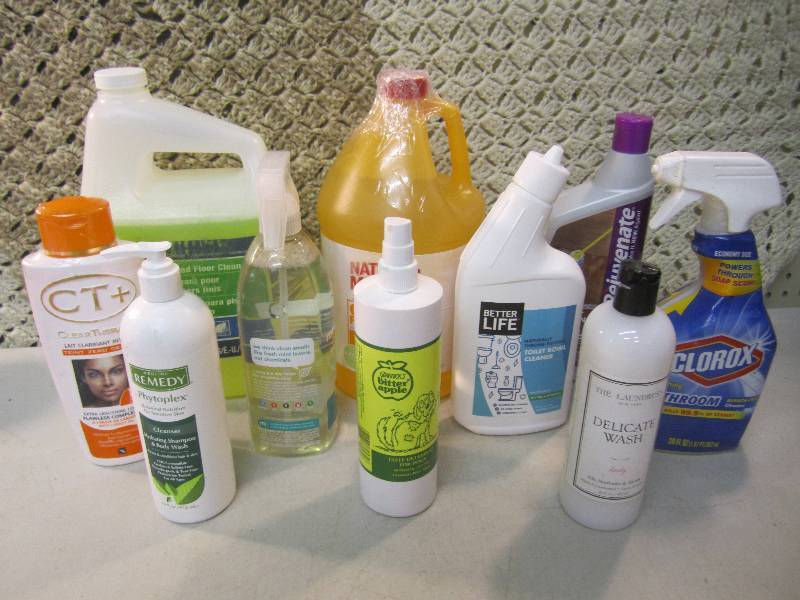 lot 141 image: Mixed Lot of Soaps and Cleaners  RM...