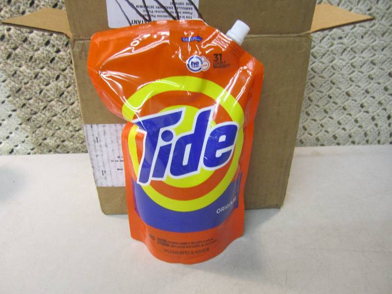 lot 145 image: Case of 3 Large Pouches of Tide Lau...