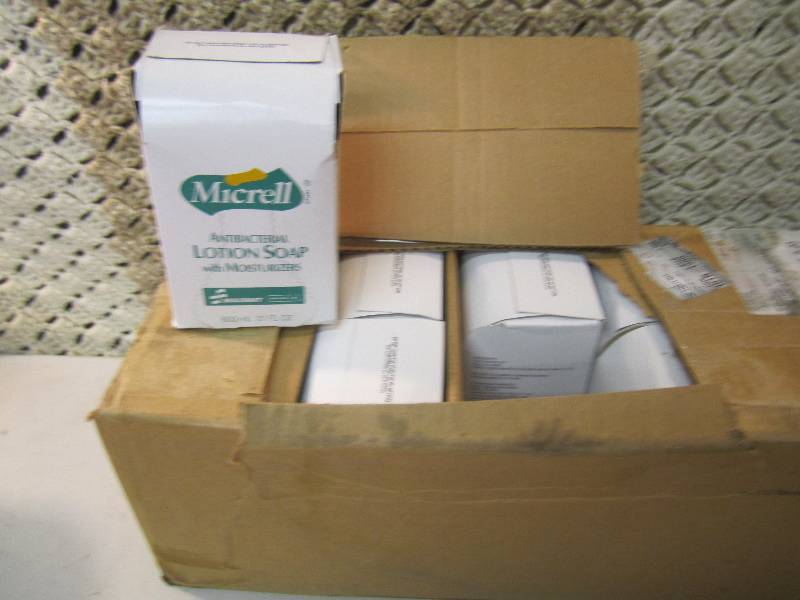 lot 157 image: Case of 12 MicrellAntibacterial Lot...