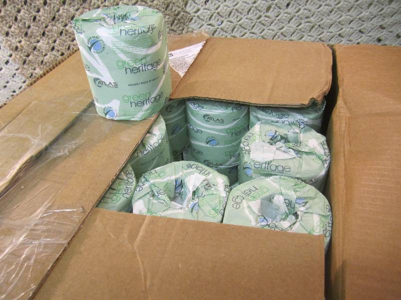 lot 173 image: Case of 48 Rolls of Bathroom Tissue...