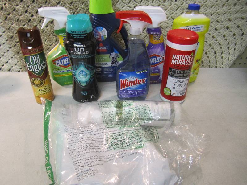 lot 178 image: Mixed Lot of Various Cleaners Etc. ...