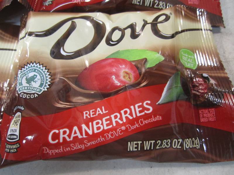 lot 219 image: 6 Bags of Dove Chocolate Covered Cr...