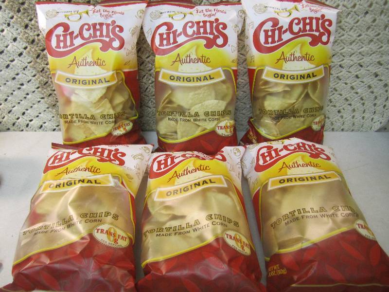 lot 239 image: 6 Big Bags of Chi-Chis Authentic O...