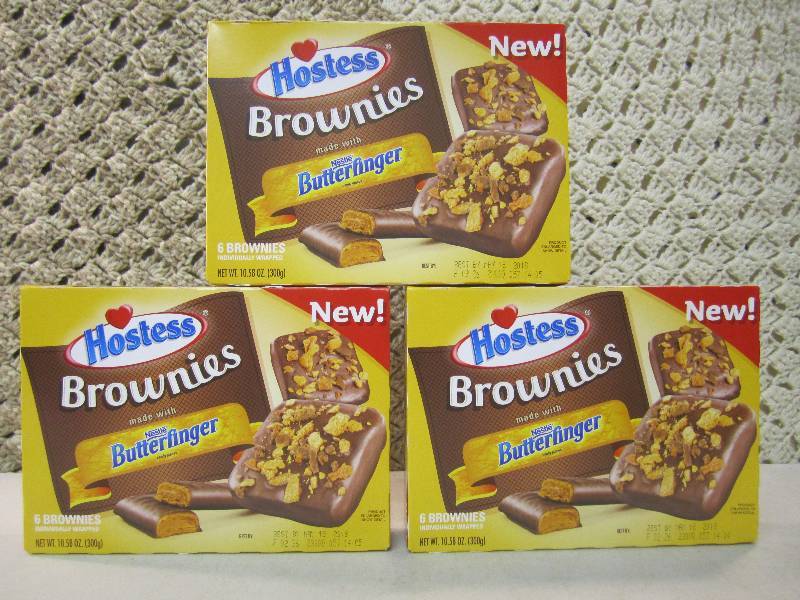 lot 251 image: 3 Boxes of Hostess Butterfinger Bro...