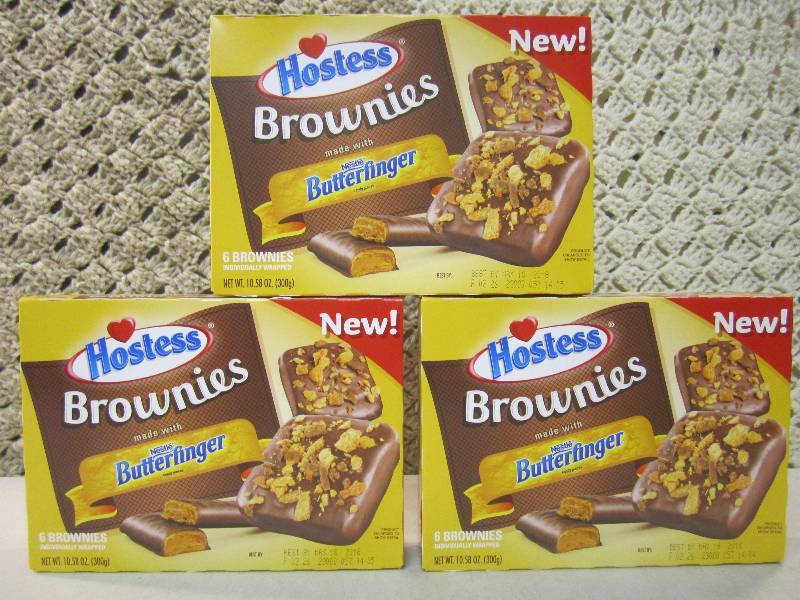 lot 252 image: 3 Boxes of Hostess Butterfinger Bro...