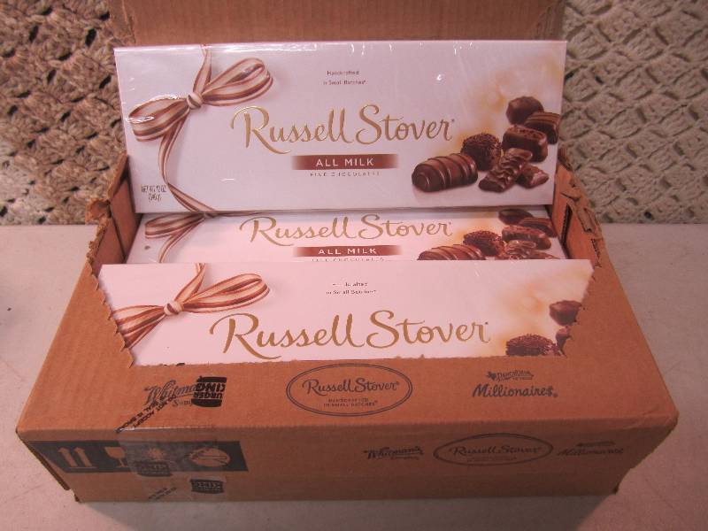lot 257 image: Case of 6 Boxes of Russell Stover F...