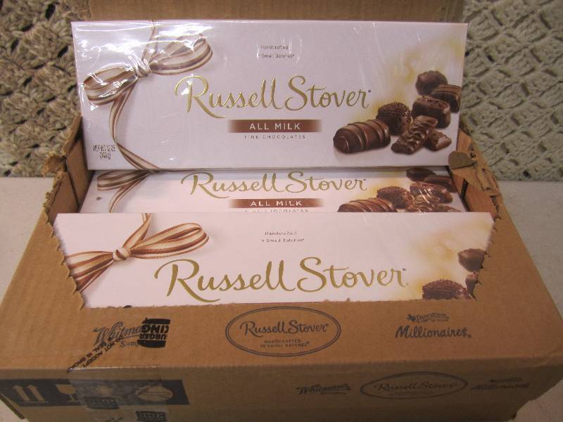 lot 258 image: Case of 6 Boxes of Russell Stover F...