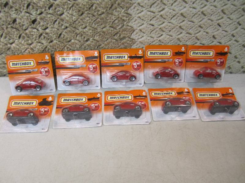 lot 278 image: 10 Matchbox Concept 1 Beetles  E-1...
