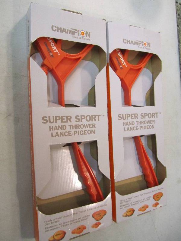 lot 282 image: 2 Champion Traps & Targets Super Sp...