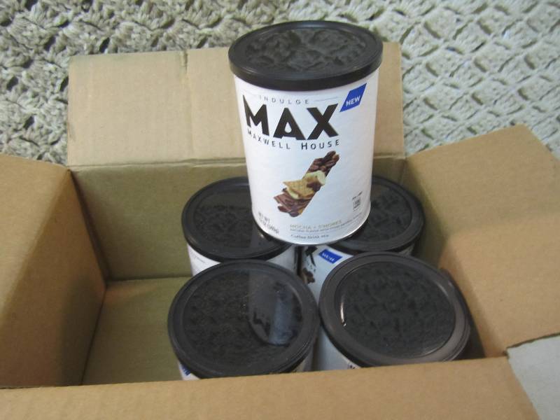 lot 295 image: Case with 5 MAX by Maxwell House Mo...