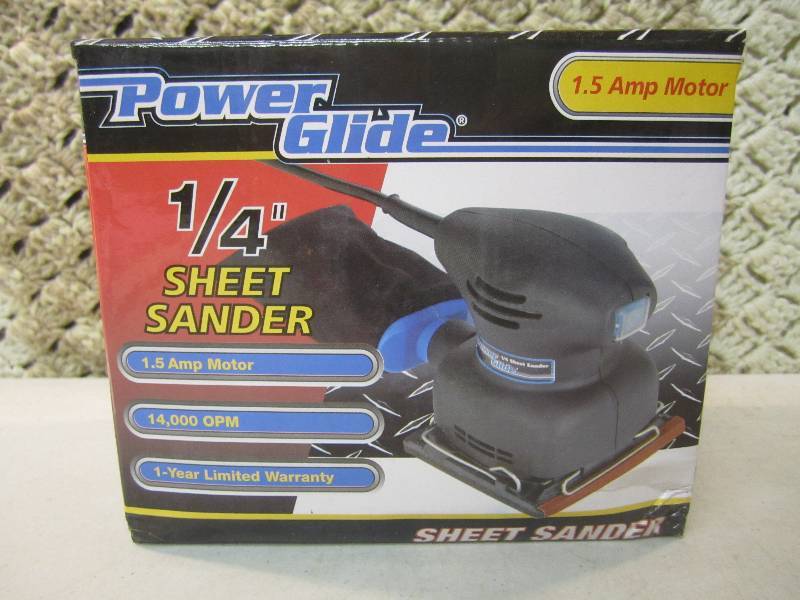 lot 309 image: Power Glide 14 Sheet Palm Sander  ...