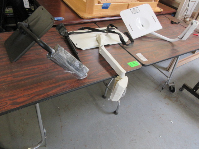 lot 973 image: 3 SWING ARM FLAT SCREEN TV MOUNTS