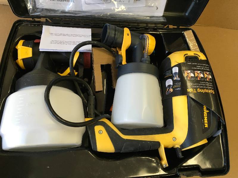 Wagner FLEXiO 3000 HVLP Paint Sprayer used in working conditions