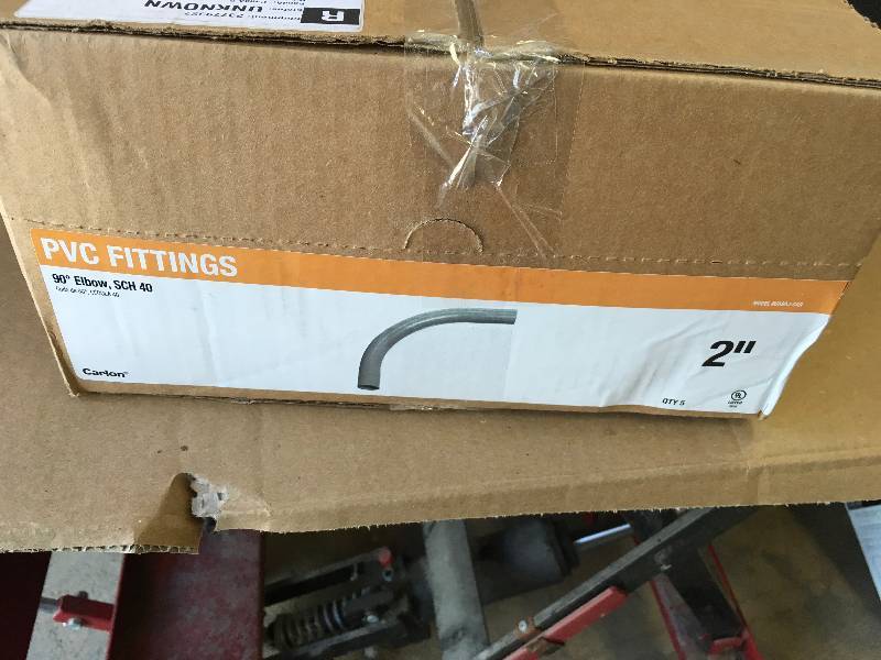 Box of  Carlon 34 in. 90° Sch. 40 Elbow New