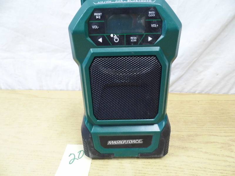 Master Force Radio w Blutooth