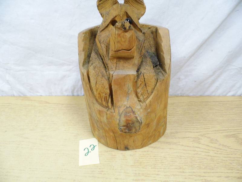 Saw Carved Bear