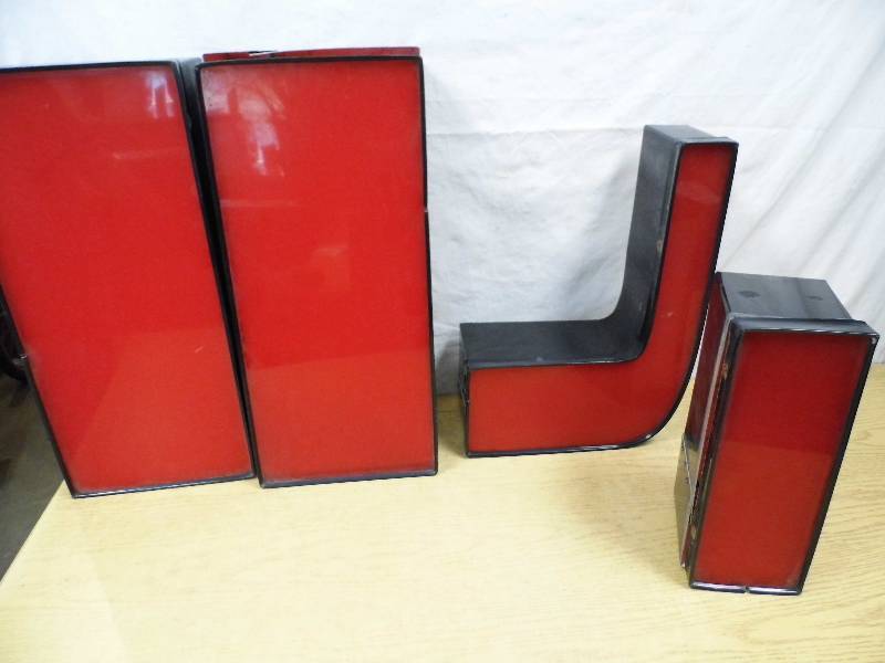 Lot of 7 Assorted LED Letters