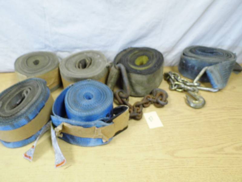 Lot of 6 Tow Straps