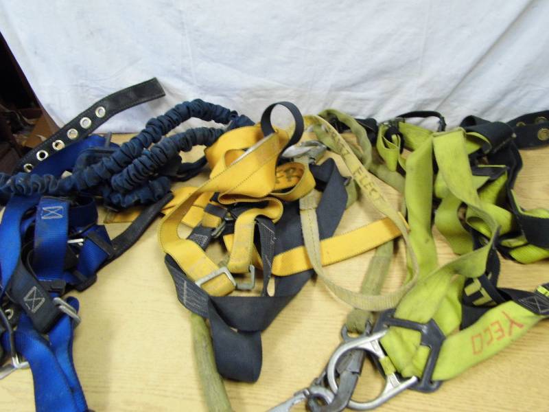 Lot of 3 Safety Harnesses