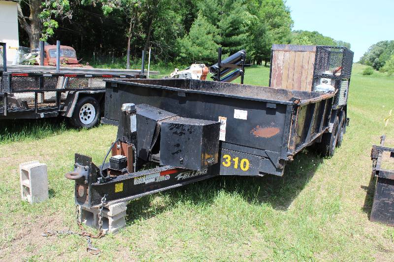 lot 15 image: 2013 Felling Equipment Tandem Axle Trailer