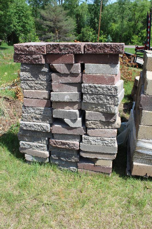 lot 158 image: Lot of (48) Concrete Pavers