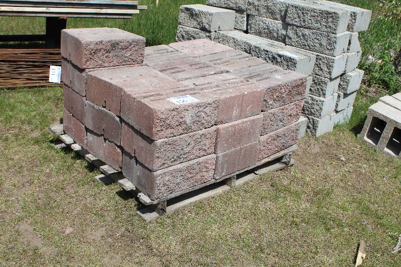 lot 156 image: Lot of (28) Concrete Pavers