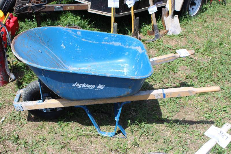 Jackson Professional Tools Wheelbarrow Zimmerman Concrete & Asphalt