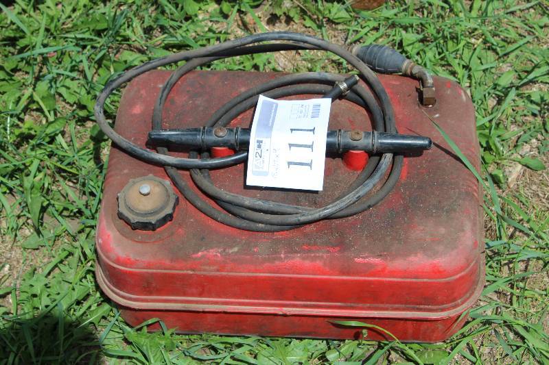 lot 111 image: Gas Can