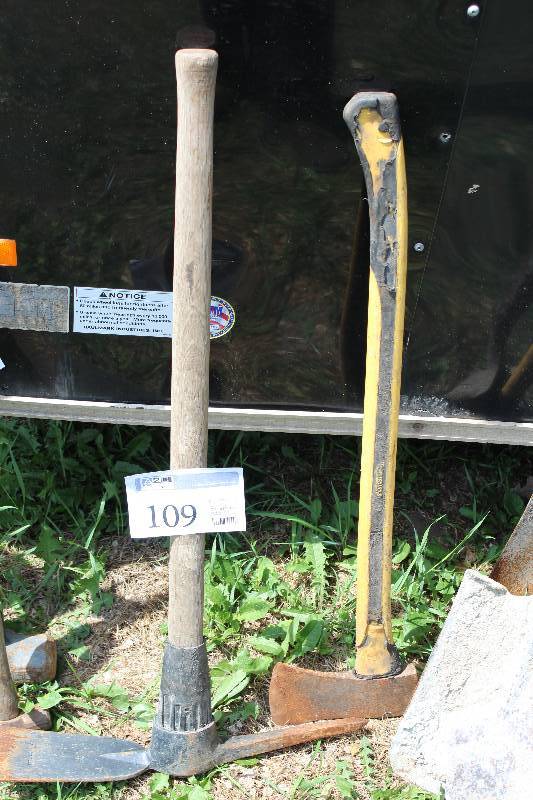 lot 109 image: Lot of (2) Axes