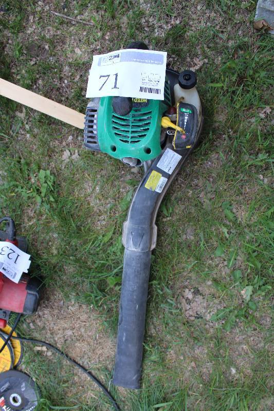 lot 71 image: Weedeater FB25 25cc Gas Blower