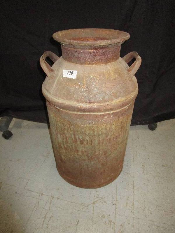 lot 100 image: Cream Can 22 tall