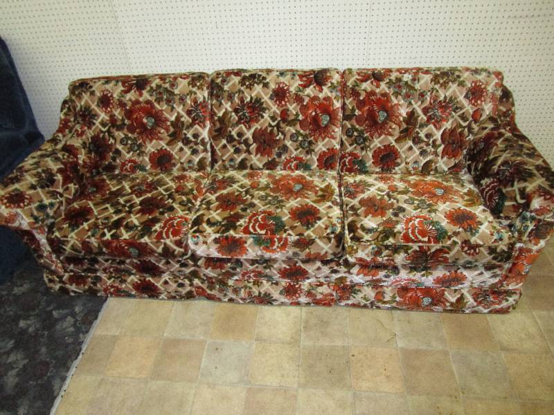 lot 145 image: two couches.couch is 89 long and love seat is 58 long