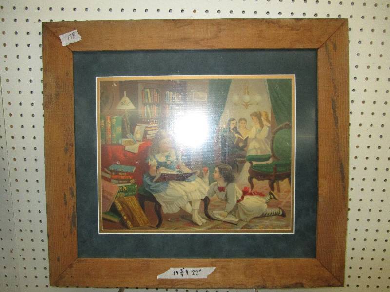 lot 149 image: Antique Picture sizes in picture