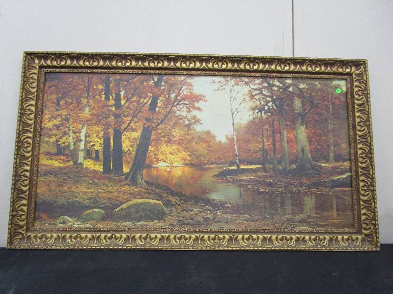 lot 4 image: Landscape Picture of Trees, 53 x 29